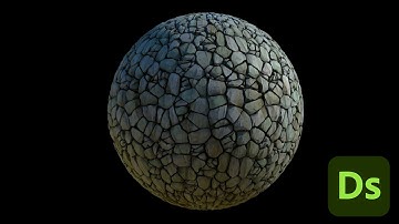 Cobblestone Texture - Substance Designer Time-lapse Video