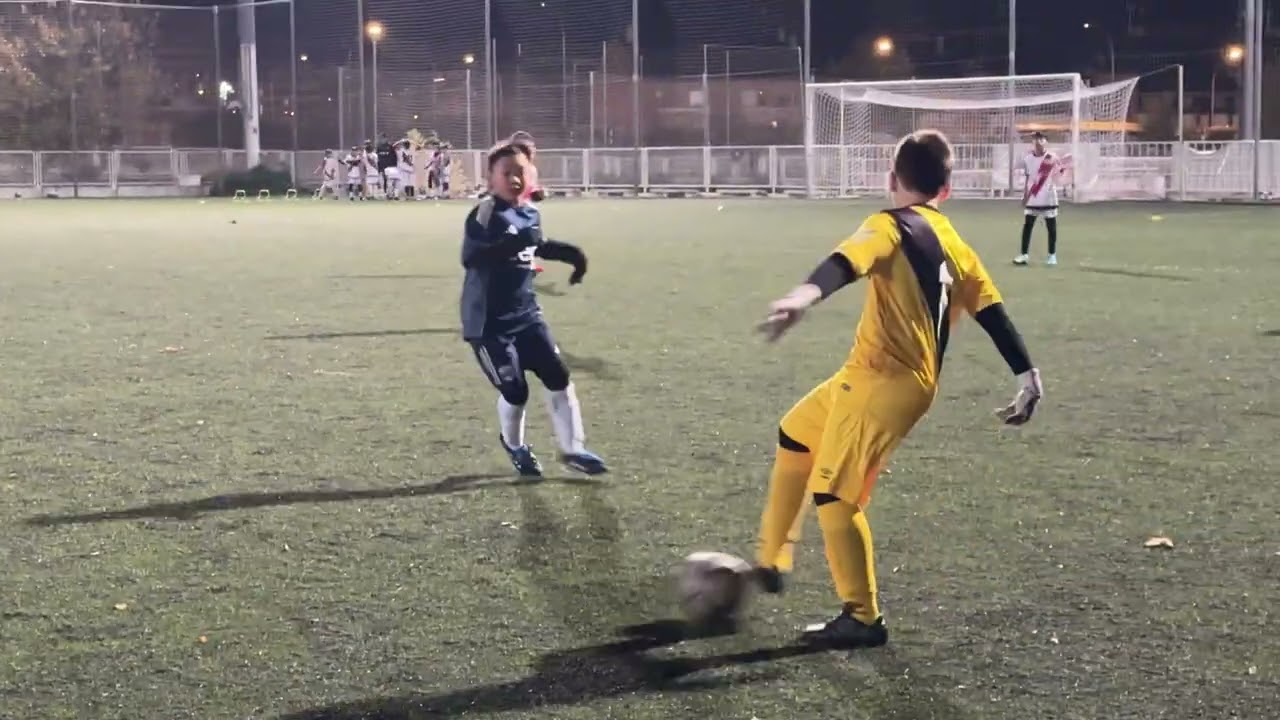 Soccer match in Spain