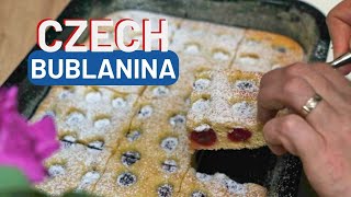 Bublanina Czech Fruit Cake