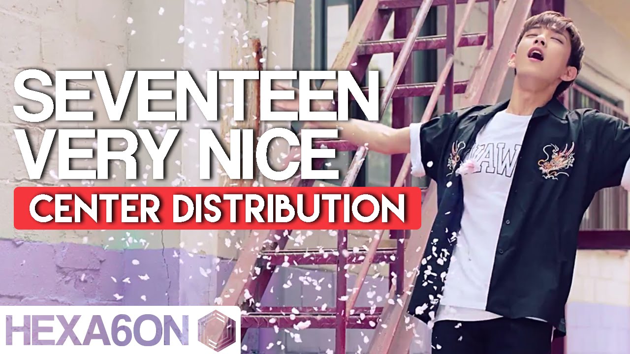 Seventeen - Very Nice Center Distribution (Color Coded