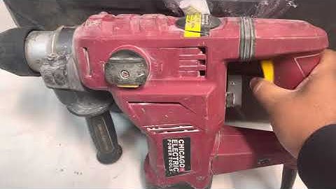 Chicago Electic 1-1/8 in. 10 amp heavy Duty SDS Variable Speed Rotary Hammer