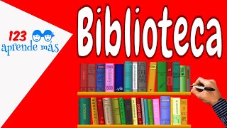 La BIBLIOTECA tema para niños de primaria. 📚