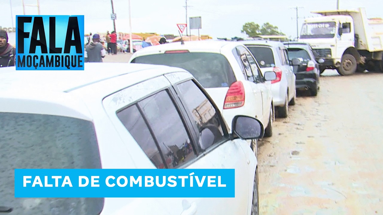 Crise de combustível: filas longas e condutores desesperados em Maputo #Combustíveis @MiramarNews