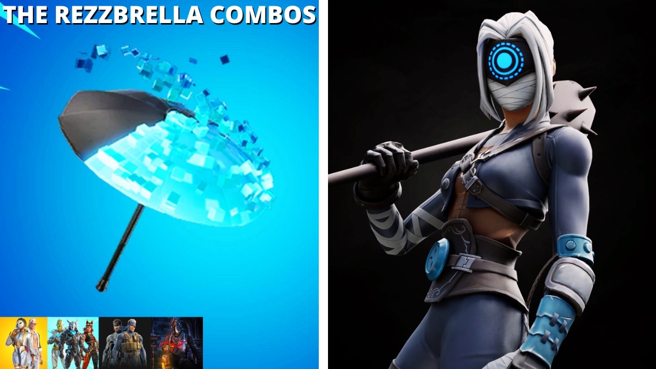 THE REZZBRELLA UMBRELLA COMBOS (Fortnite Battle Royale) YouTube