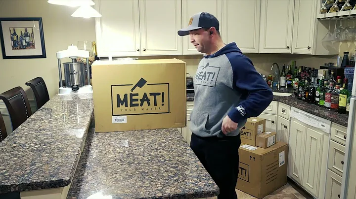 Unboxing Meat! 50 Pound Meat Mixer with The Real Meat Stick   4K   4K