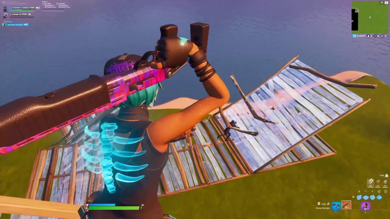 fortnite mechanics on another level.. YouTube