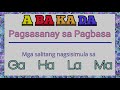 UNANG HAKBANG SA PAGBASA | ABAKADA - Mga salitang nagsisimula sa Ga Ha La Ma Mp3 Song