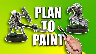 Warhammer 40k Necrons Painting 🖌️ Kitbashed Lychguard 🧲 Praetorians