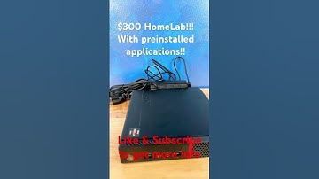 HomeLab with preconfigured apps! #proxmox #homelab #introductiontocomputing #virtualization #vm #aws