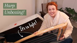 New harp unboxing!! (Jolie hybrid from Musicmakers)