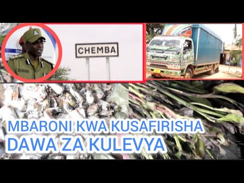 MBARONI KWA KUSAFIRISHA DAWA ZA KULEVYA AINA YA MIRUNGI