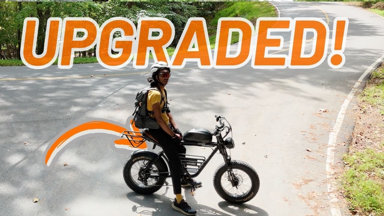 HAOQI ebike Background playback button