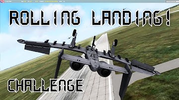 DCS A-10C STUNT - Rolling Landing - Fly With Me