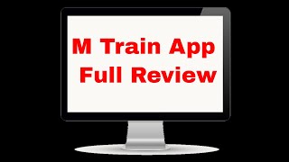 M-train App full review | Best Offline App |Check PNR Status | Seat Availability screenshot 3