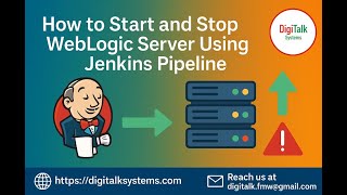 WebLogic and Jenkins: Start and Stop the WebLogic Using the Jenkins Pipeline