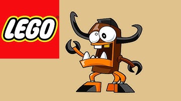 How to Build LEGO Mixels Chomly & Balk Mix - Stop Motion Build  | Bricks and Clay Play