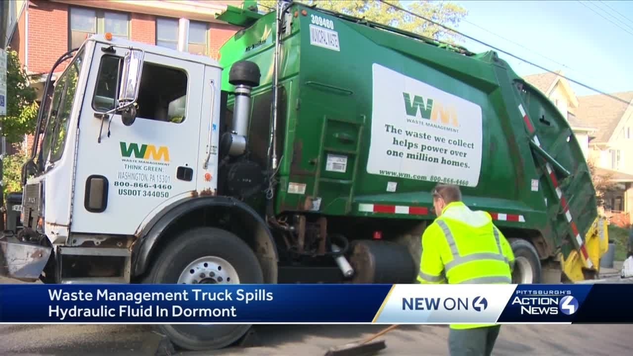 Hydraulic fluid spill in Dormont YouTube