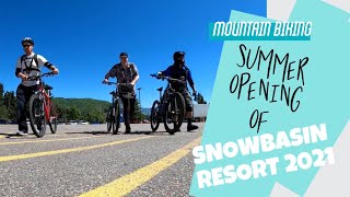 MTB Summer opening of Snowbasin Resort 2021