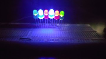 ARDUINO Controlled mini LED light show
