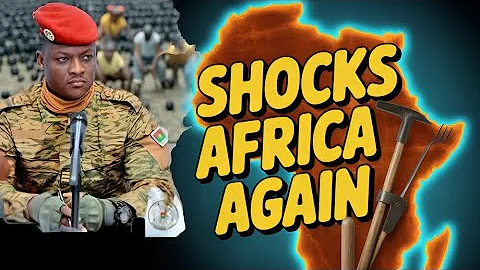 Ibrahim Traoré SHOCKS Africa Again — Turns Prisoners into Farmers to Feed the Nation!