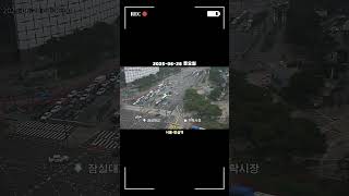 잠실역 교통카메라 #잠실역 #교통체증 #롯데월드 #롯데타워 #자동차 #서울 #0628