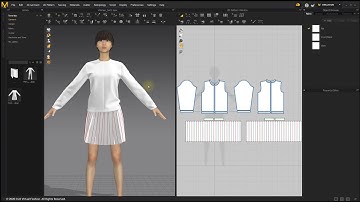 Marvelous Designer 9.5: Arrangement, Sewing & Simulation - Simulation