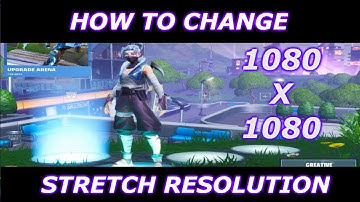 how to get stretched resolution in Fortnite Chapter 2