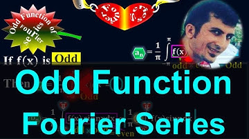 Odd Functions of Fourier series - #Calculus through animation - Applied Mathematics by #Moein