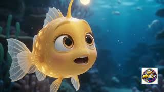 Lumi and the Forgotten Cave ✨ | The Brave Little Light Fish | Moral Story for Kids | MEKKOZI