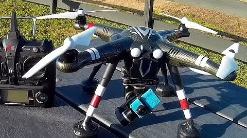 X-380 WITH FEIYUTECH MINI 3D GIMBAL "BAD MATCH!"