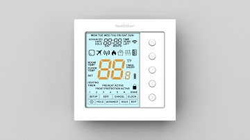 Display Icons - Heatmiser edge Series
