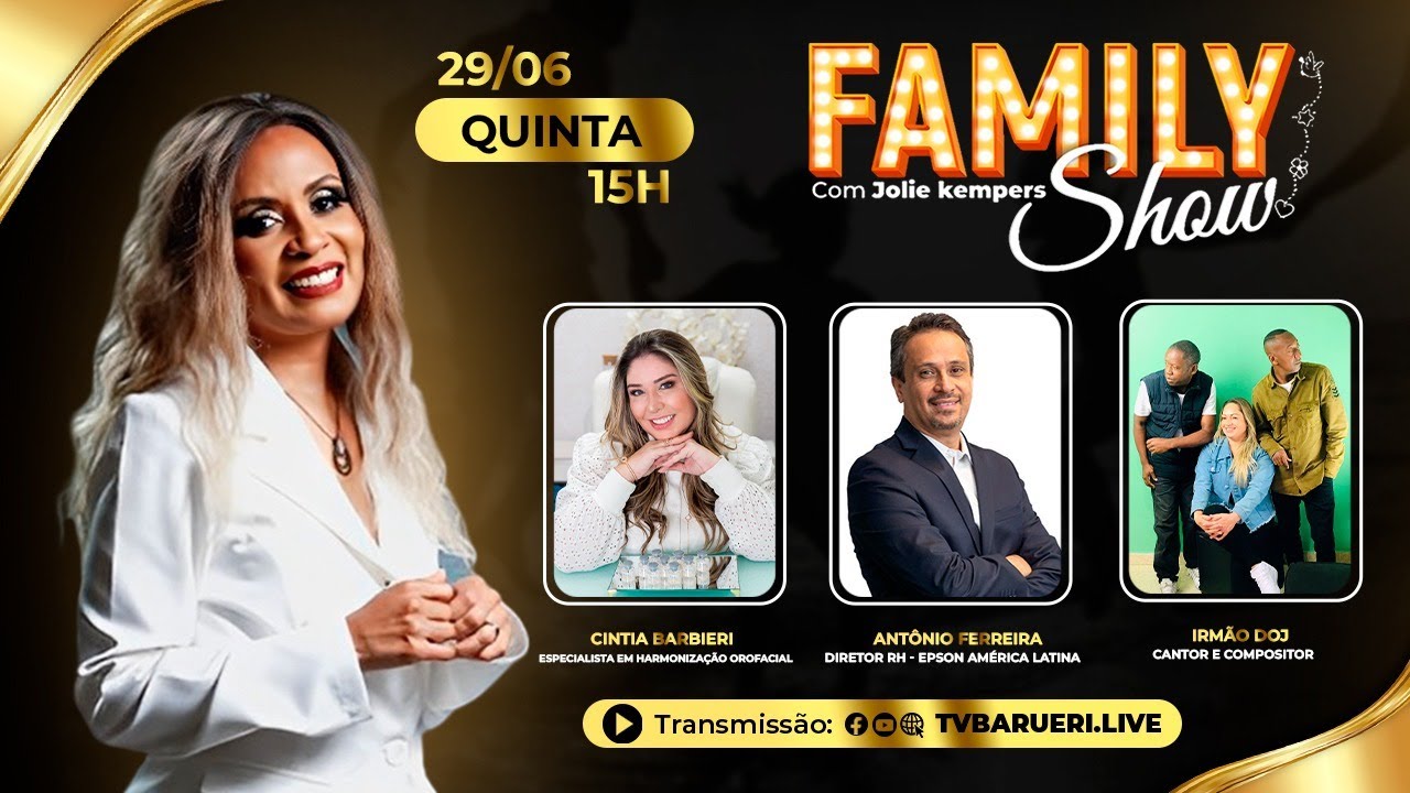 Planejamento De Carreira | Family Show Com Jolie Kempers