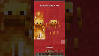 baby blaze in minecraft 🔥🥹