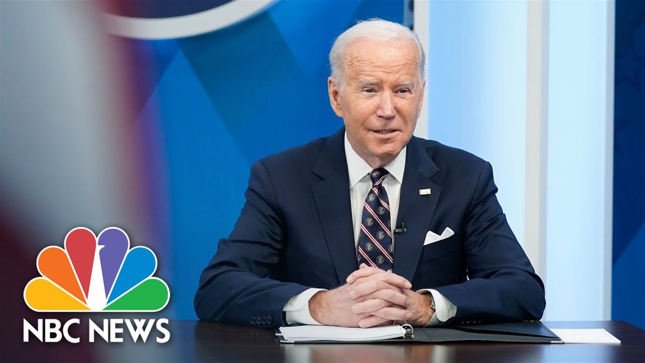 Joe Biden’s Full Speech Denouncing Russia’s Invasion of Ukraine | NBC News