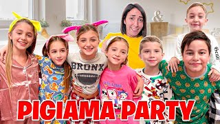 PIGIAMA PARTY GIGANTE CON FIGLIACHIARA FIGLIODIEGO E TUTTI I NOSTRI AMICI NELLA NOSTRA NUOVA CASA!!