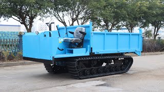 rubber tracked dump carrier dumper 5 ton