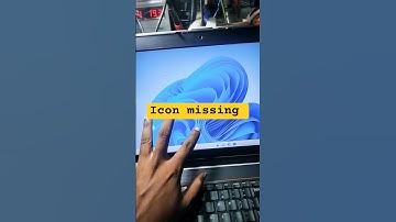 How to Fix Desktop Screen Display Icon Missing Problem in Windows 11#macnitesh#keyboardtricks#2025
