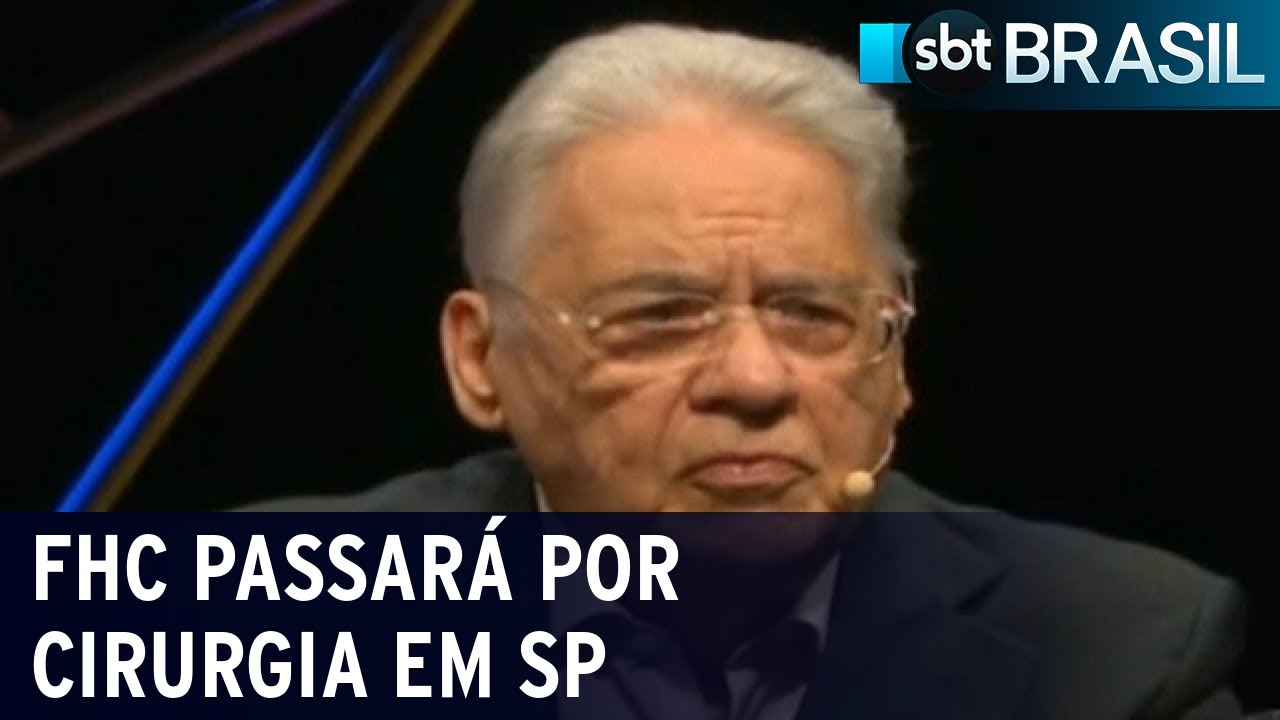 FHC vai passar por cirurgia devido a fratura no fêmur | SBT Brasil (12/03/22)