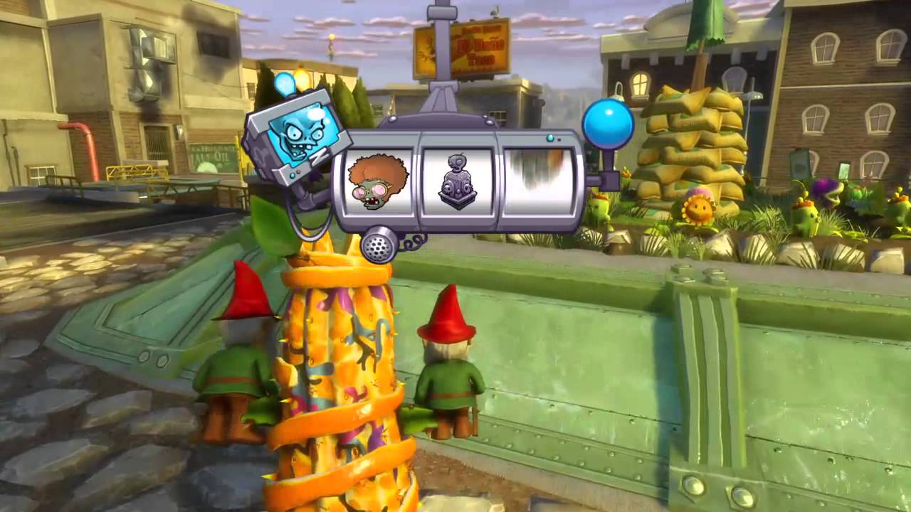 Plants vs zombies garden warfare garden ops part 2 - YouTube