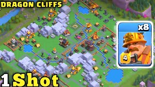 1 Shot Level 5 Dragon Cliffs in Clan Capital 2026