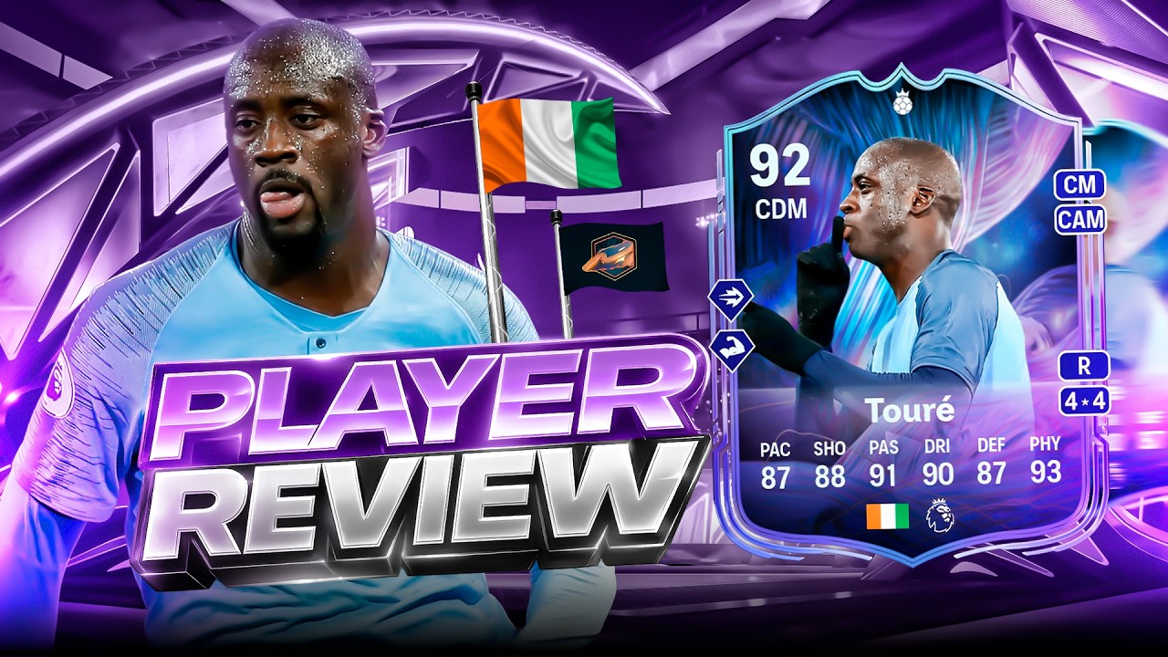 92 FANTASY FC HERO TOURÉ PLAYER REVIEW - EA FC 26 ULTIMATE TEAM