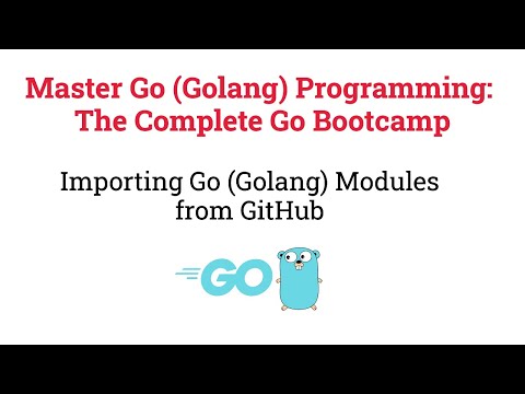 Importing Go (Golang) Modules from GitHub