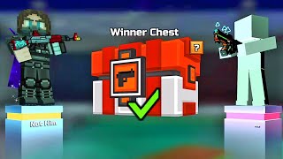 DESTROYING TRY-HARDS IN 1 V 1 DUELS BATTLES WAS HE HACKING Pixel Gun 3D!