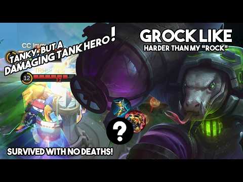 GROCK, THE TANKIEST TANK HERO. GROCK 2026 BUIILD.