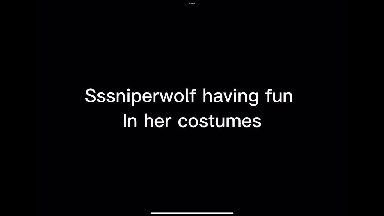 Sssniperwolf being herself in halloween costumes YouTube