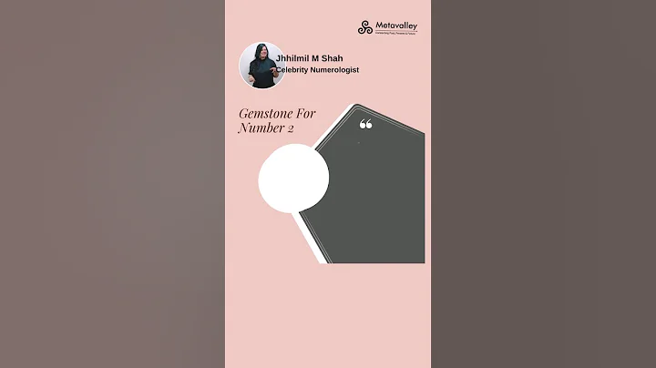 Find Out What Gemstone is BEST For Number 2 in Numerology #shorts #metavalley #numerology #number2