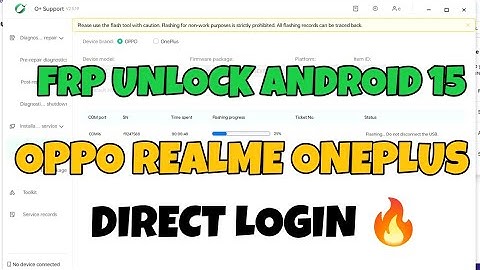 OPPO | Realme | OnePlus Android 15 FRP Bypass | Unlock with O+ Support Tool | 2025 Update 🔓