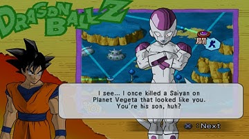Dragon Ball Z Budokai 2 Walkthrough Part 4 - SSJ Goku vs Frieza (Namek Frieza Saga)