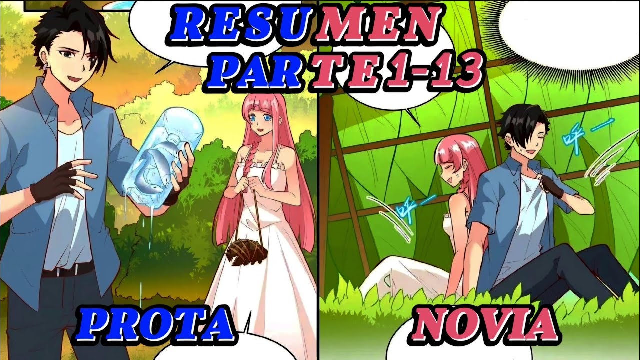 ㊗️ ME QUEDÉ ATRAPADO EN UNA ISLA CON UNA CHICA Y OBTUVE UN SISTEMA QUE ME AYUDARÁ ㊗️ (PARTE 1-13)