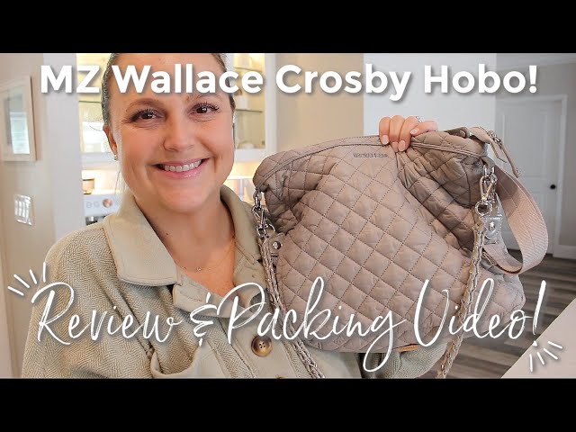 Mz Wallace Crosby Crossbody Sling Bag/Packing & Review 